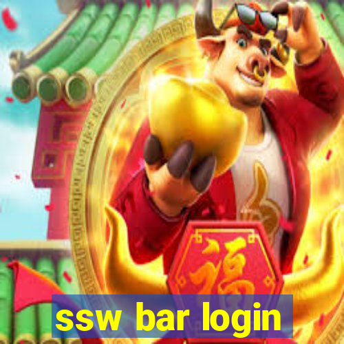 ssw bar login